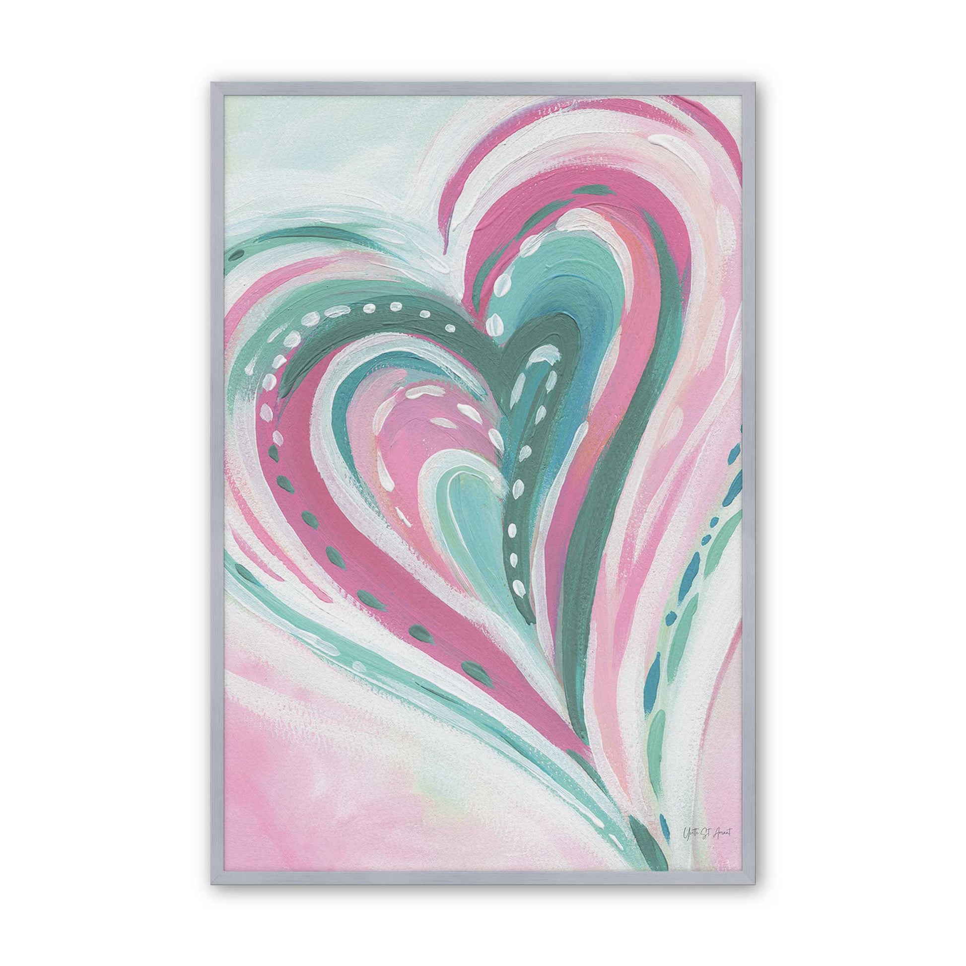 [Color:Polished Chrome], Picture of art in a Polished Chrome frame