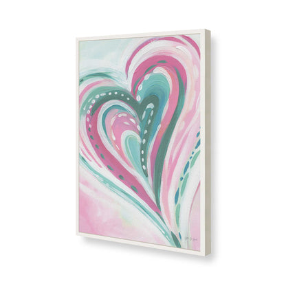 [Color:Opaque White], Picture of art in a Opaque White frame of the corner