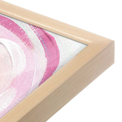 [Color:Raw Maple], Picture of art in a Raw Maple frame at an angle