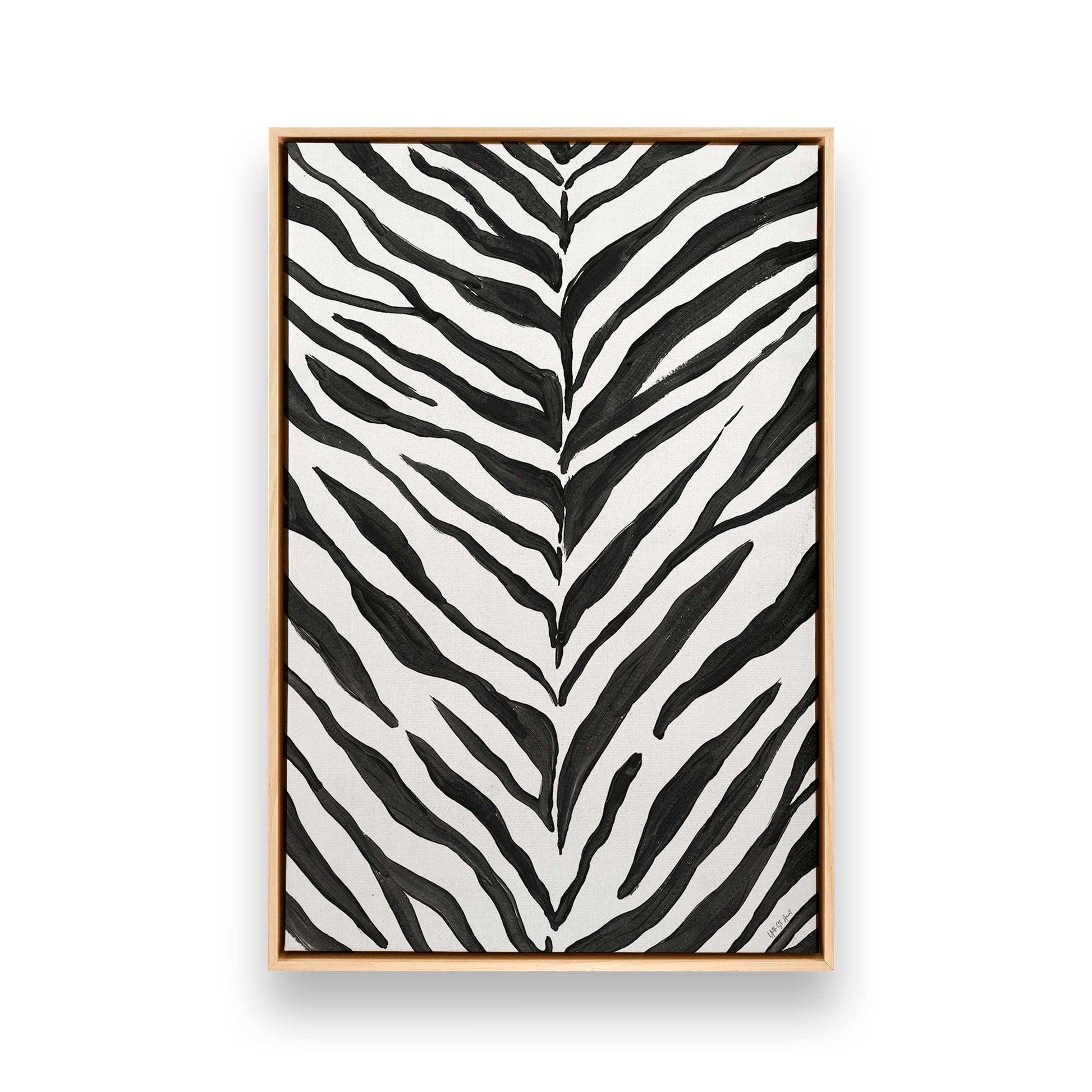 [Color:American Maple], Picture of art in a American Maple frame