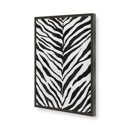 [Color:Satin Black], Picture of art in a Satin Black frame of the corner