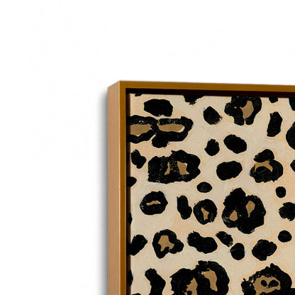 [Color:Polished Gold], Picture of art in a Polished Gold frame at an angle