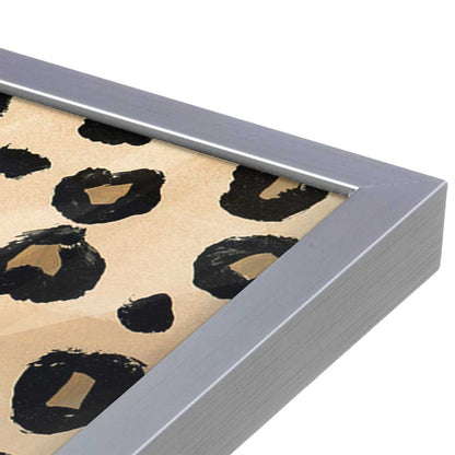 [Color:Polished Chrome], Picture of art in a Polished Chrome frame at an angle