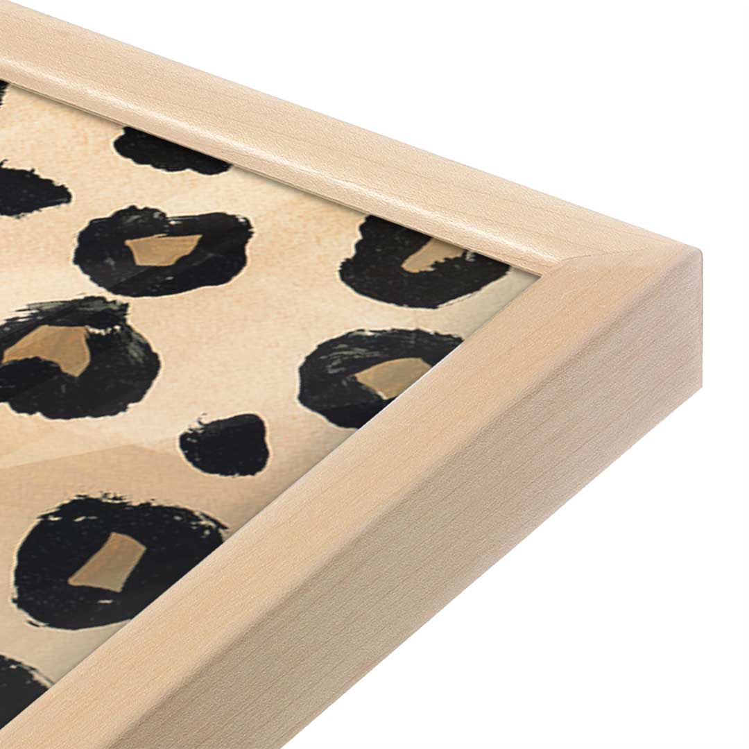 [Color:Raw Maple], Picture of art in a Raw Maple frame at an angle