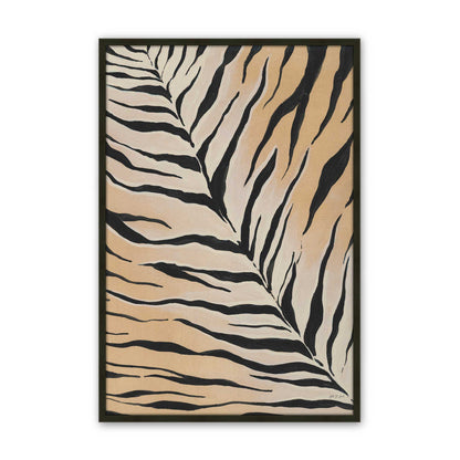 [Color:Satin Black], Picture of art in a Satin Black frame
