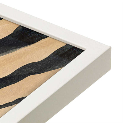 [Color:Opaque White], Picture of art in a Opaque White frame at an angle
