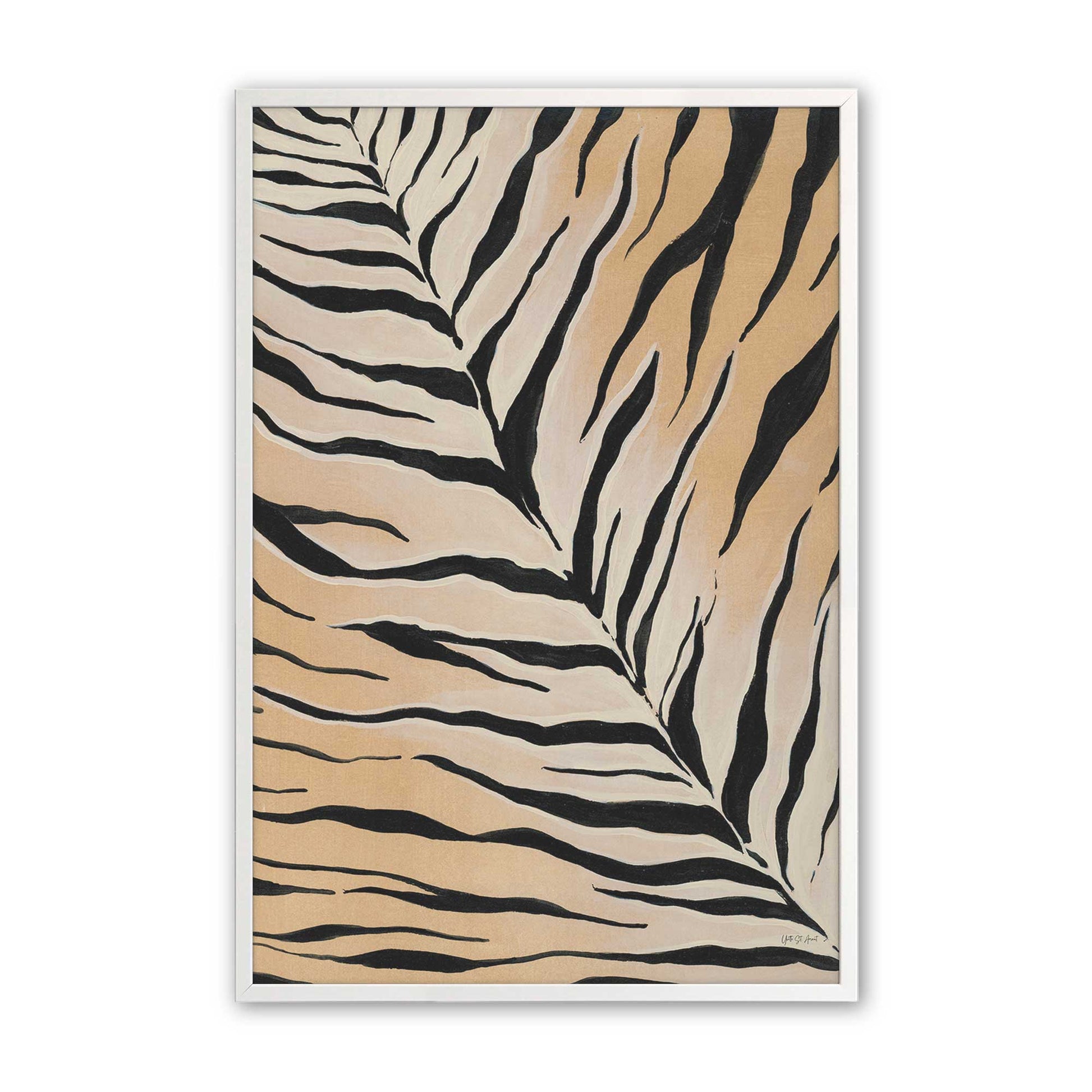 [Color:Opaque White], Picture of art in a Opaque White frame