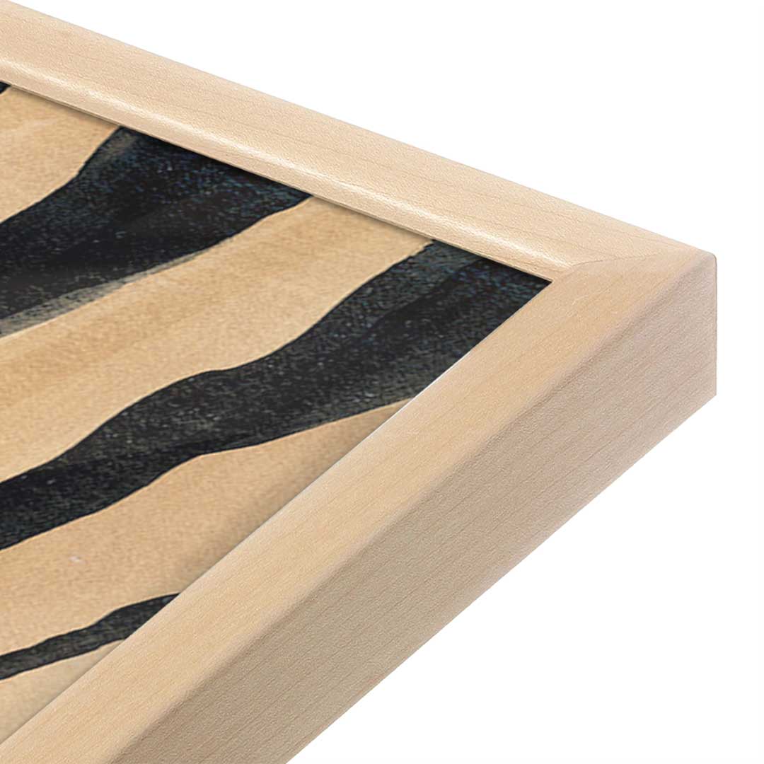 [Color:Raw Maple], Picture of art in a Raw Maple frame at an angle