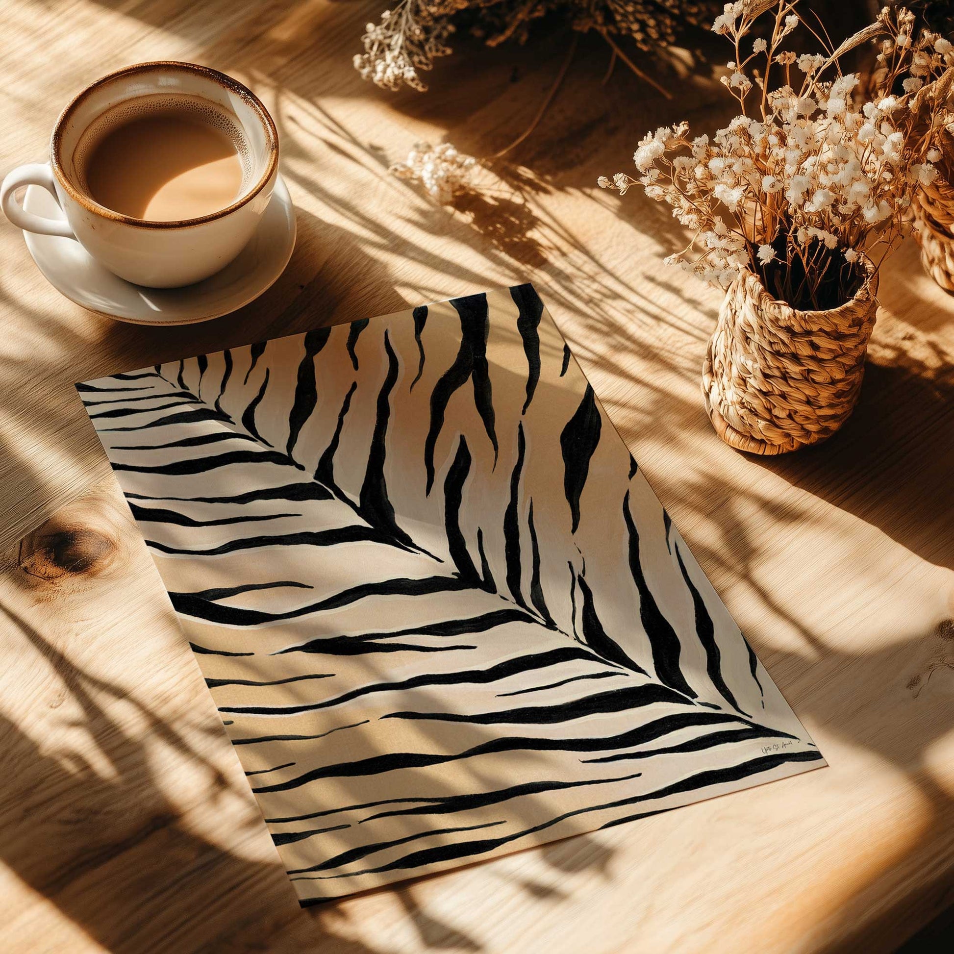 [Color:Rolled Print], Picture of close up of art