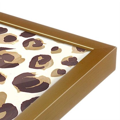 [Color:Polished Gold], Picture of art in a Polished Gold frame at an angle