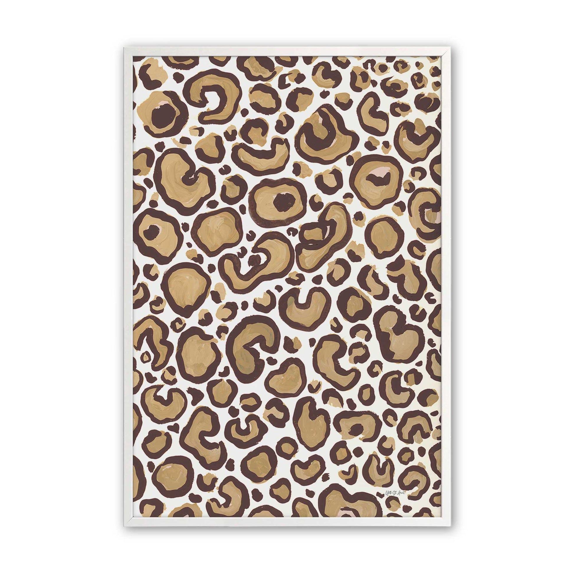 [Color:Opaque White], Picture of art in a Opaque White frame