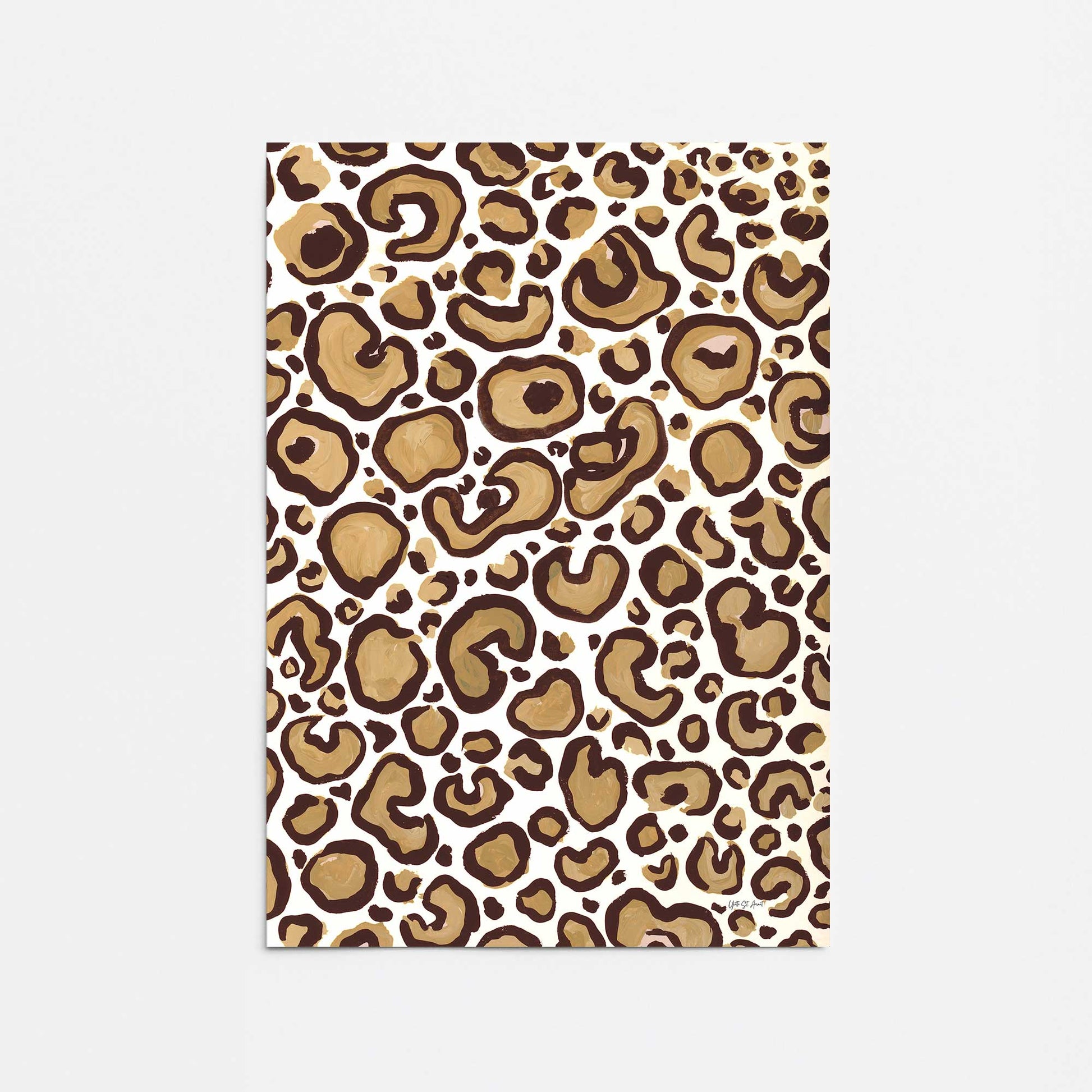 [Color:Rolled Print], Picture of close up of art