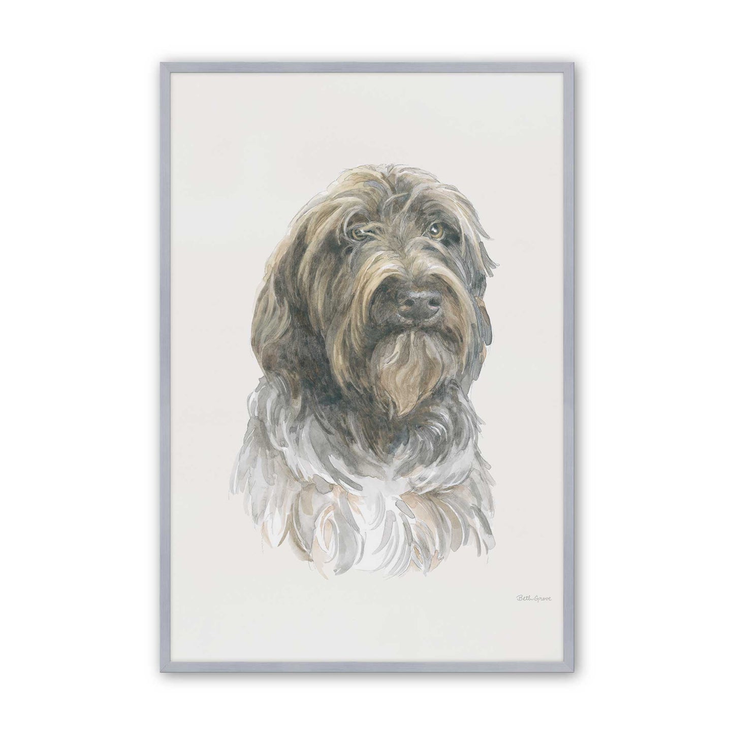 [Color:Polished Chrome], Picture of art in a Polished Chrome frame