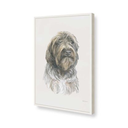 [Color:Opaque White], Picture of art in a Opaque White frame of the corner
