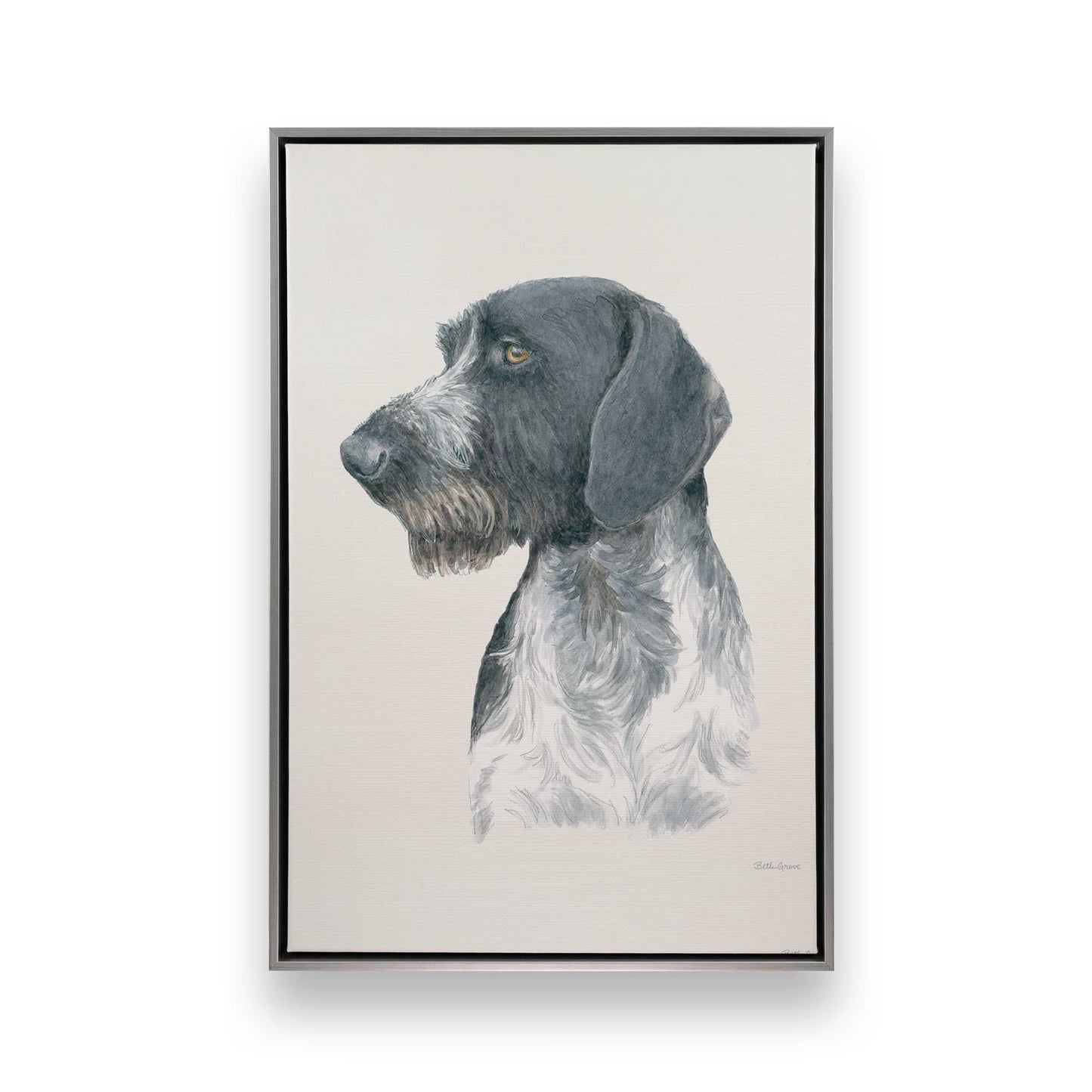 [Color:Polished Chrome], Picture of art in a Polished Chrome frame