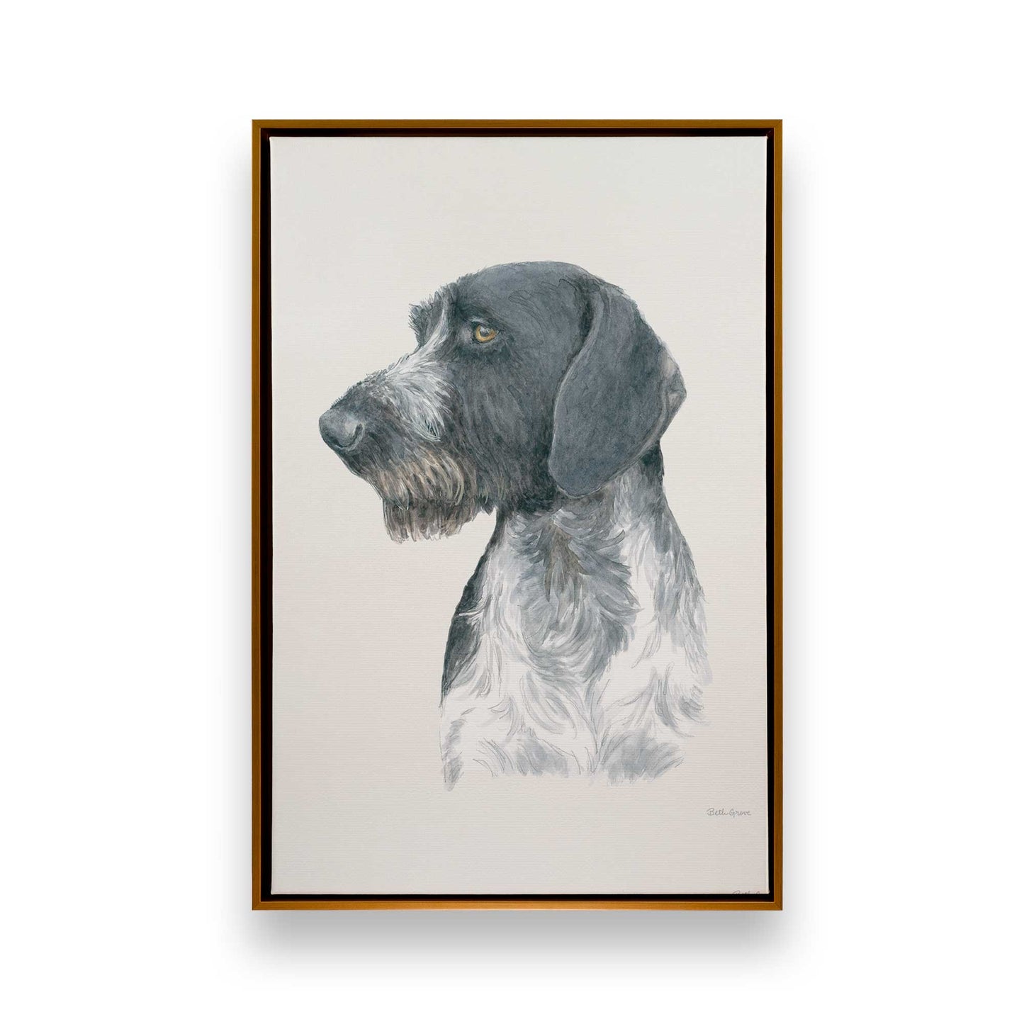 [Color:Polished Gold], Picture of art in a Polished Gold frame