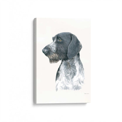 [Color:Stretched Canvas], Picture of art at an angle