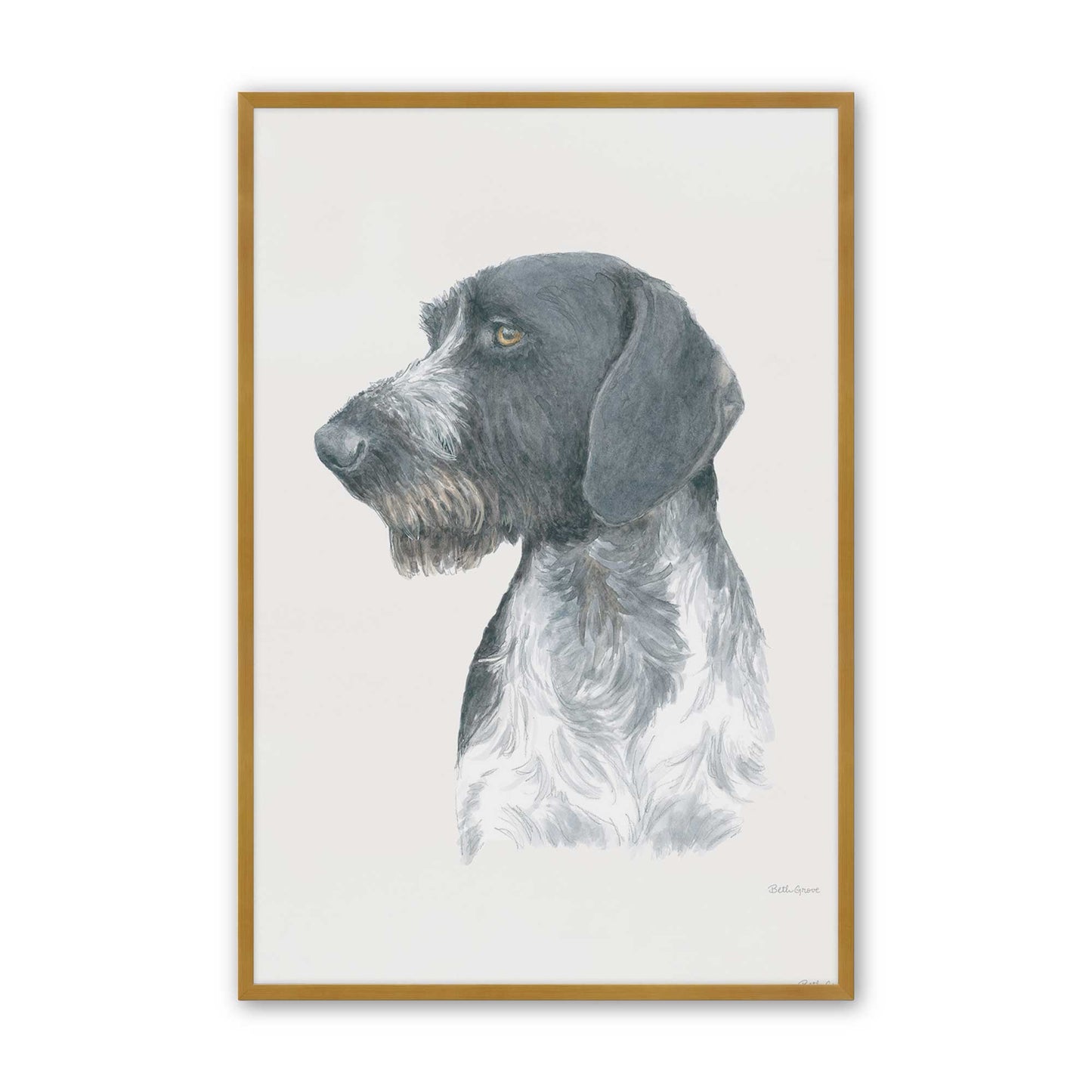 [Color:Polished Gold], Picture of art in a Polished Gold frame