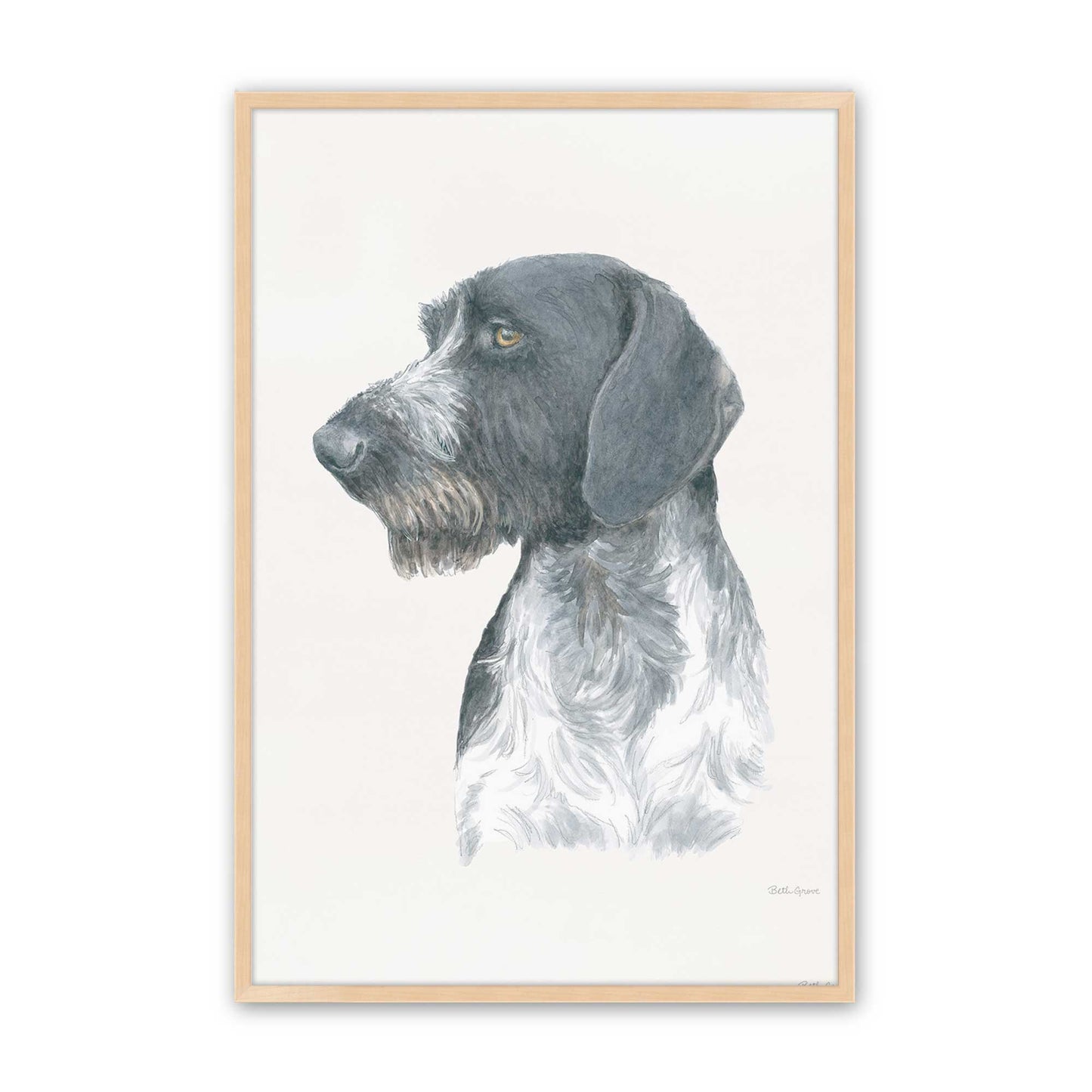 [Color:Raw Maple], Picture of art in a Raw Maple frame