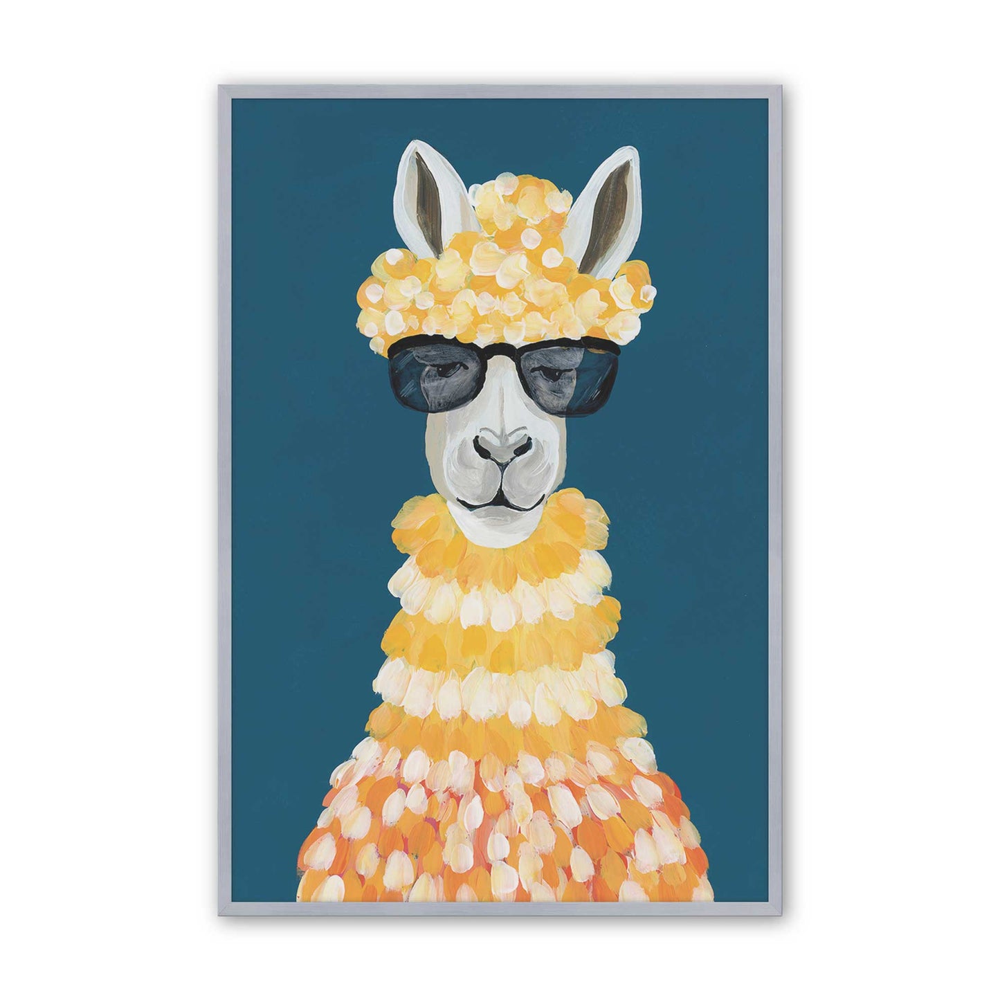 [Color:Polished Chrome], Picture of art in a Polished Chrome frame
