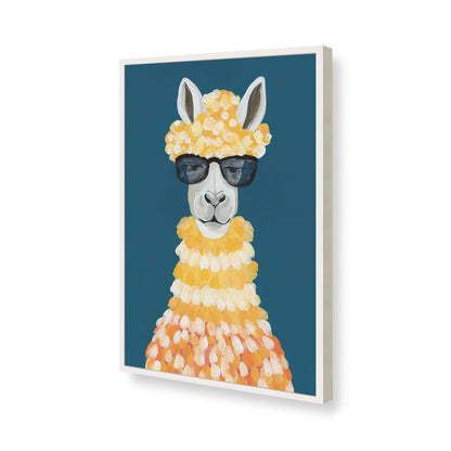 [Color:Opaque White], Picture of art in a Opaque White frame of the corner