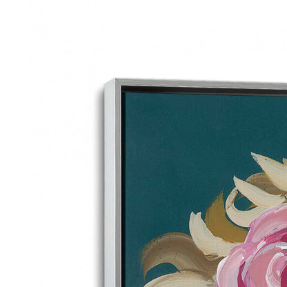 [Color:Polished Chrome], Picture of art in a Polished Chrome frame at an angle