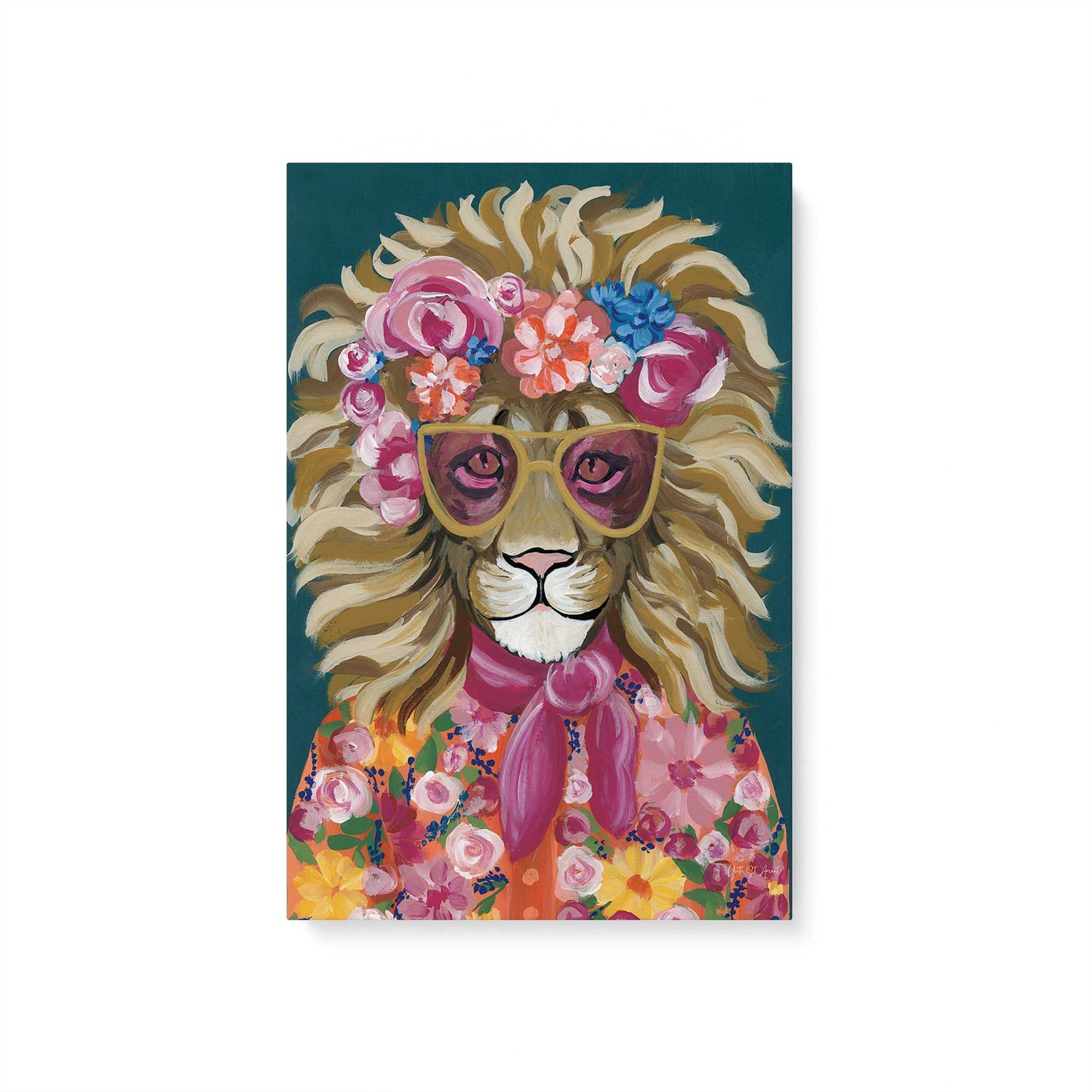 [Color:Stretched Canvas], Picture of art