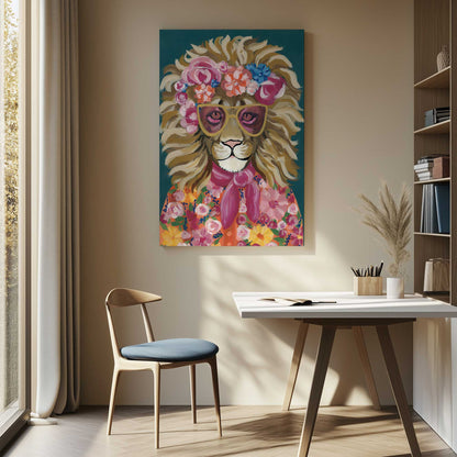 Picture of art in a room