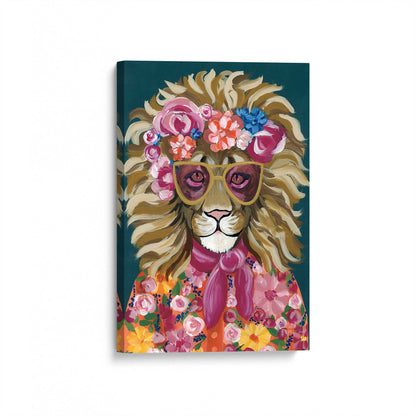 [Color:Stretched Canvas], Picture of art at an angle