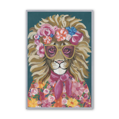 [Color:Polished Chrome], Picture of art in a Polished Chrome frame