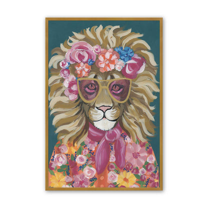 [Color:Polished Gold], Picture of art in a Polished Gold frame