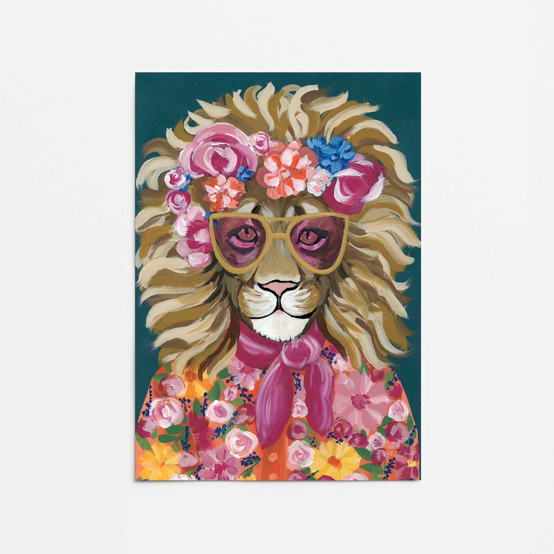 [Color:Rolled Print], Picture of close up of art