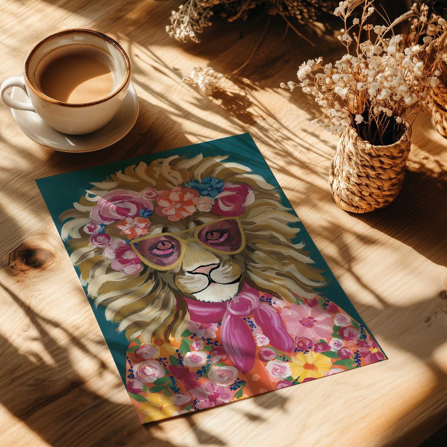 [Color:Rolled Print], Picture of close up of art