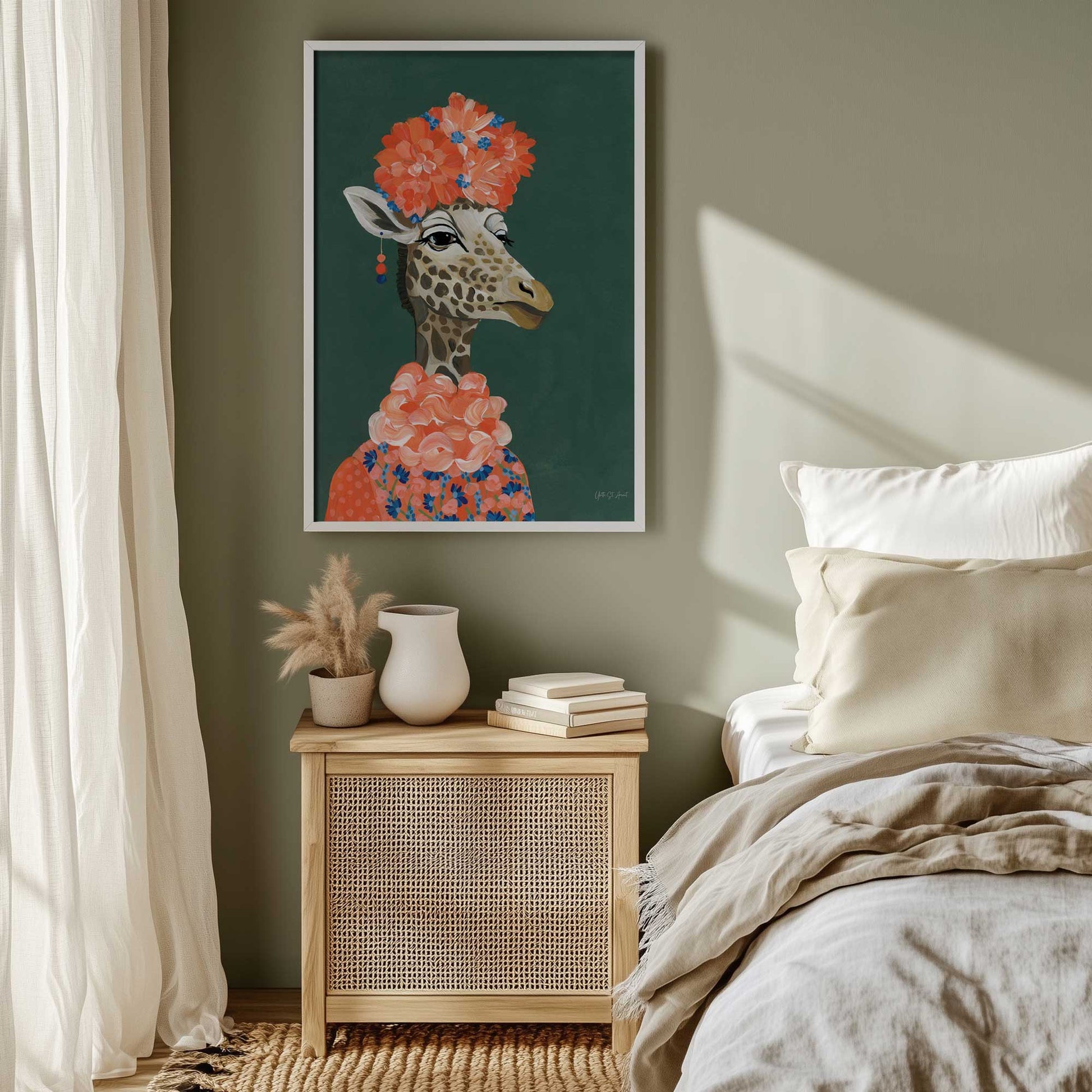 [SPECIAL],[LIFESTYLE], Picture of art hanging in a room