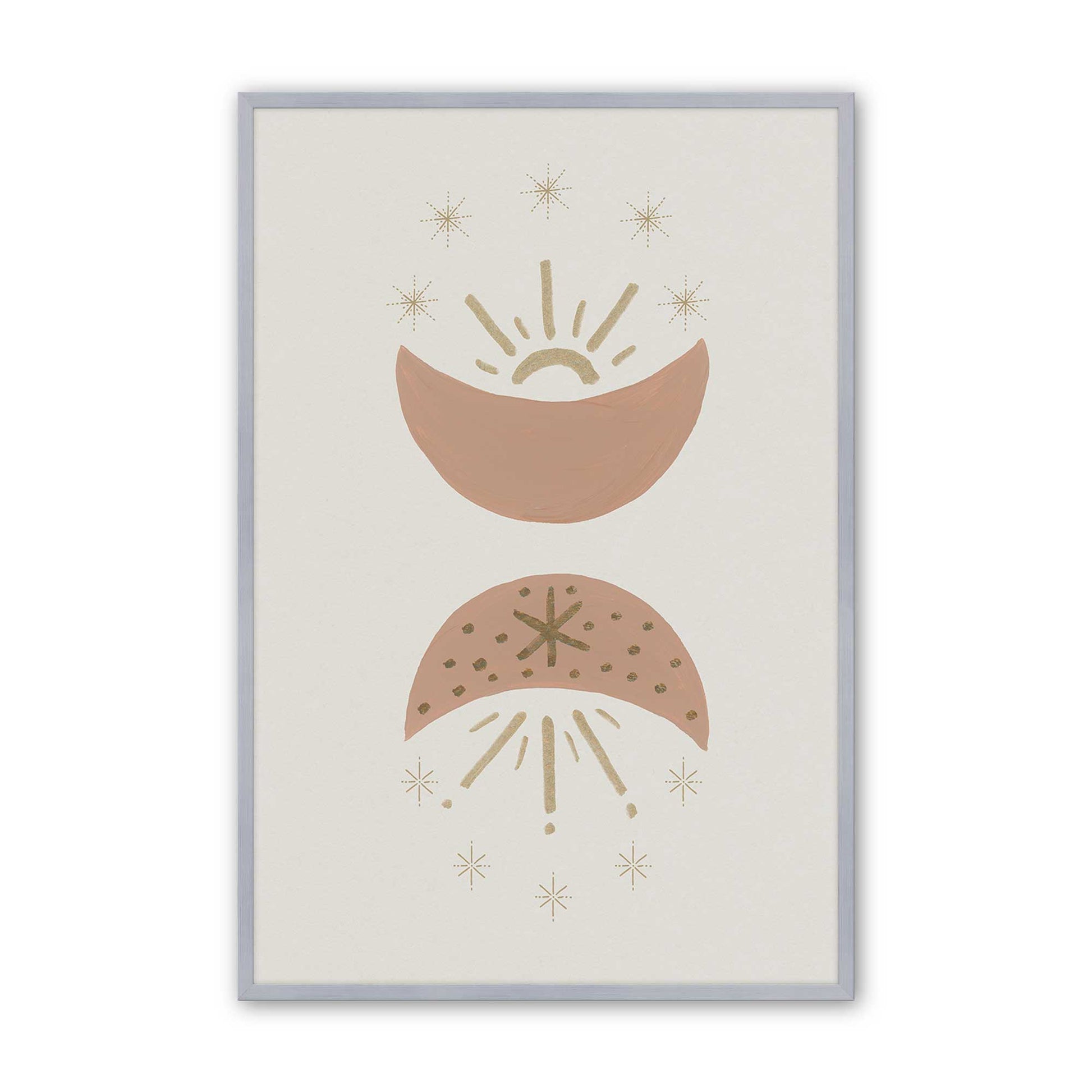 [Color:Polished Chrome], Picture of art in a Polished Chrome frame