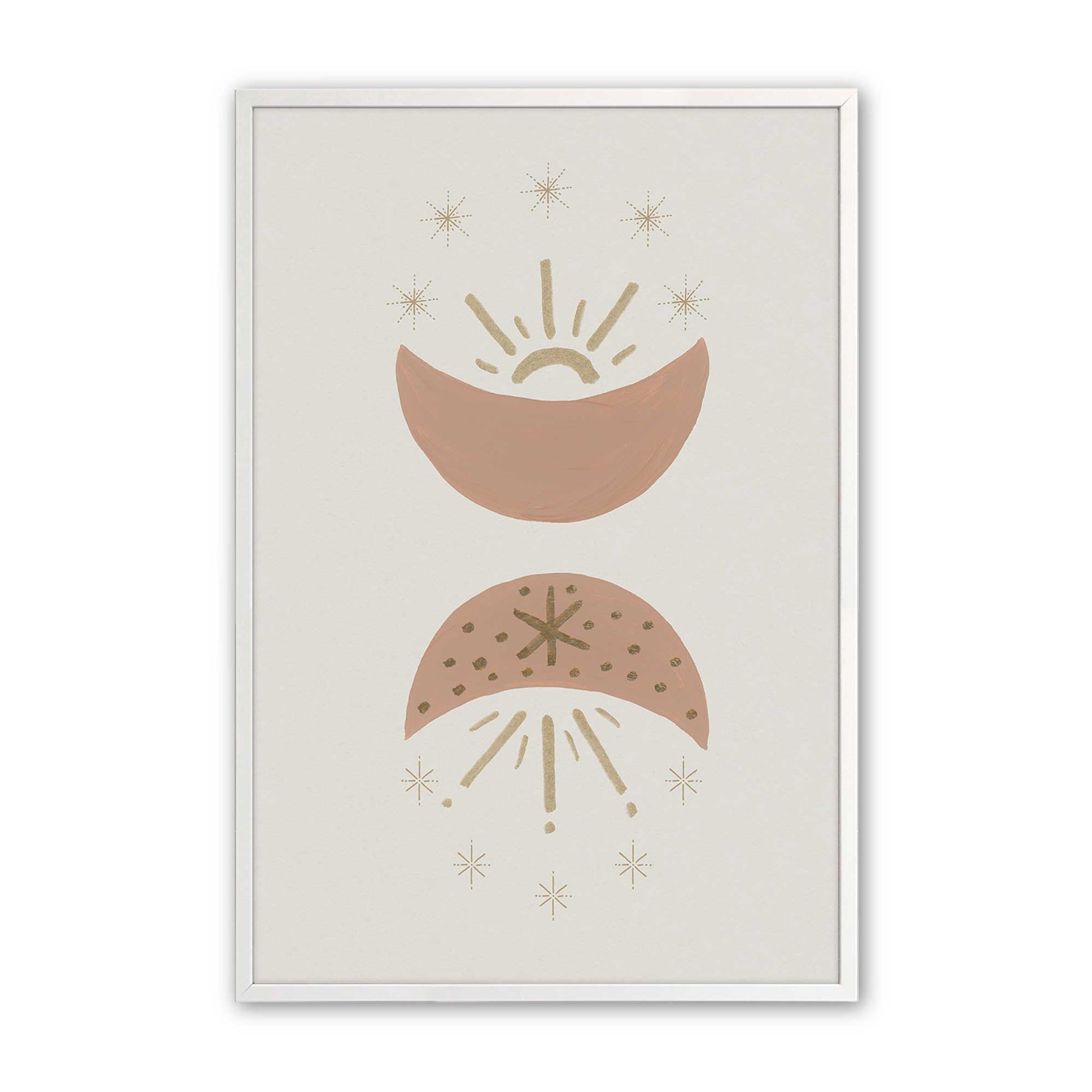 [Color:Opaque White], Picture of art in a Opaque White frame