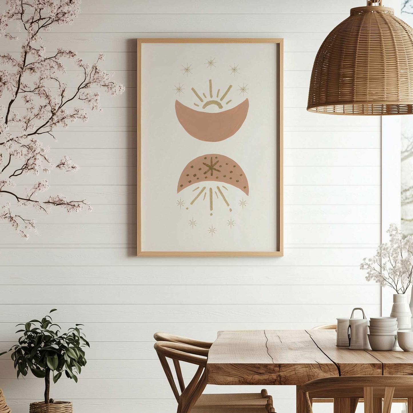 [SPECIAL],[LIFESTYLE], Picture of art hanging in a room