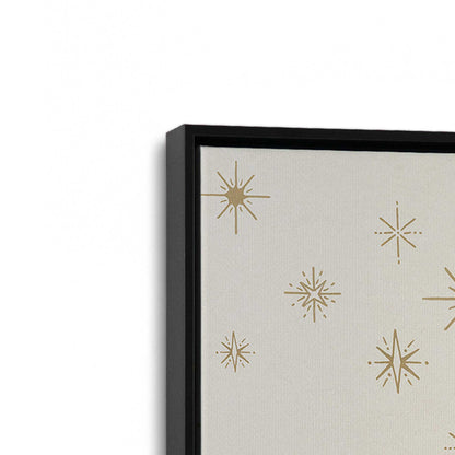 [Color:Satin Black], Picture of art in a Satin Black frame at an angle