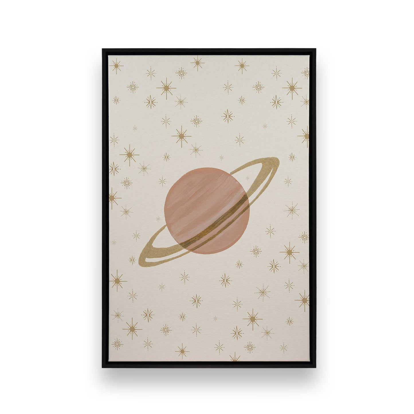 [Color:Satin Black], Picture of art in a Satin Black frame