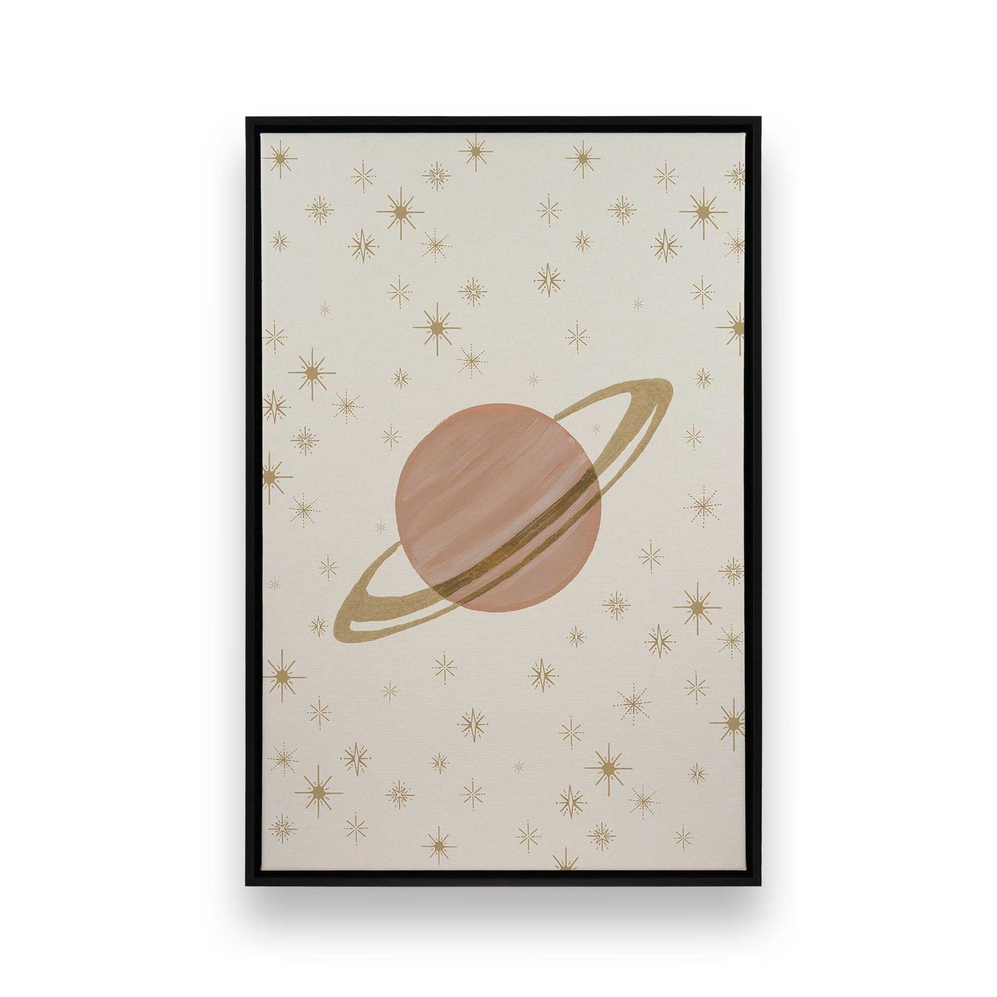 [Color:Satin Black], Picture of art in a Satin Black frame