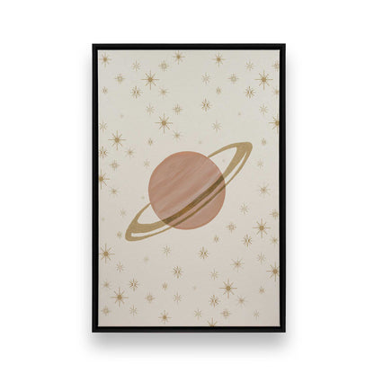 [Color:Satin Black], Picture of art in a Satin Black frame