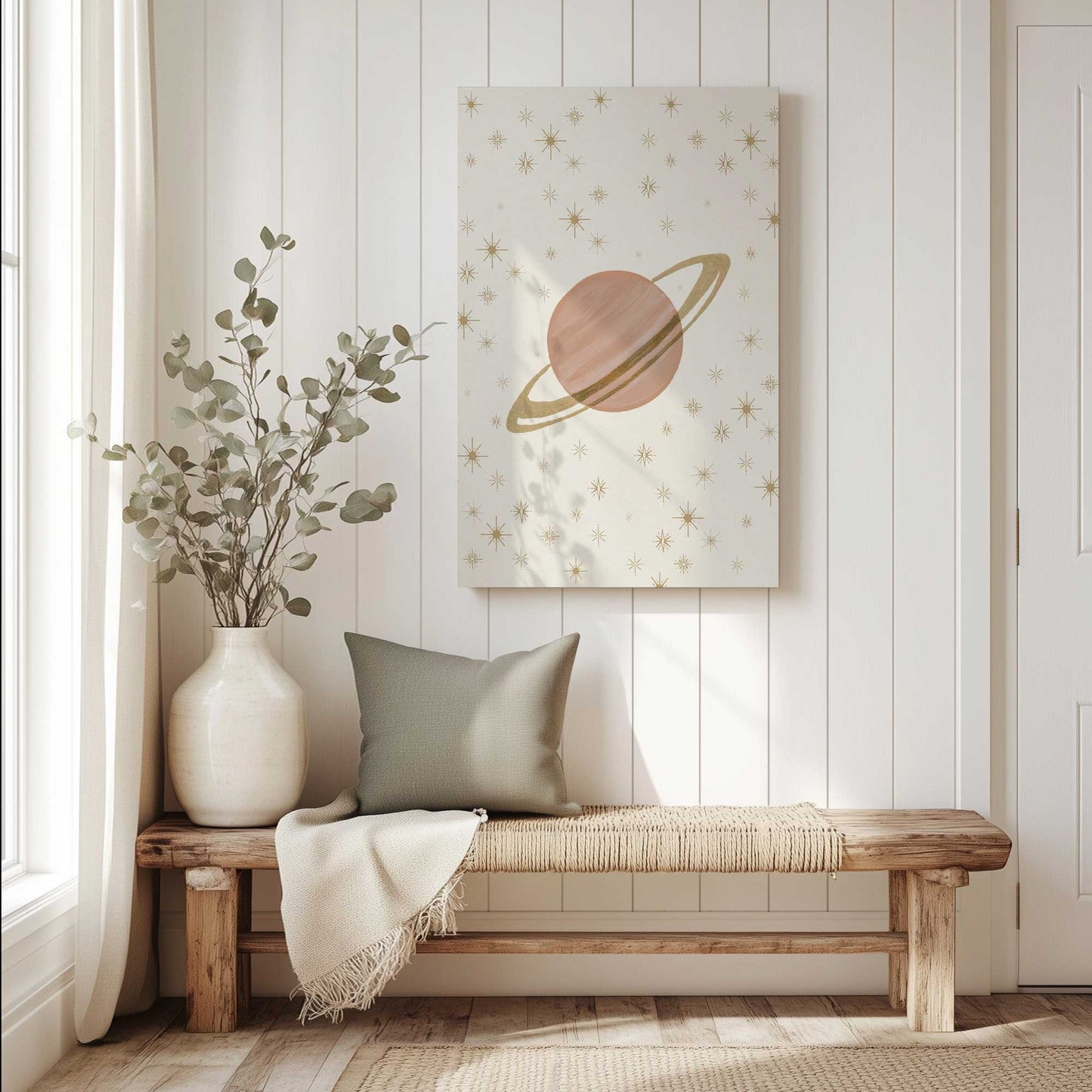 Picture of art in a room