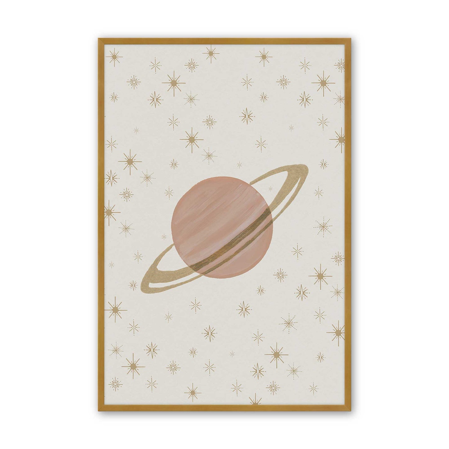[Color:Polished Gold], Picture of art in a Polished Gold frame