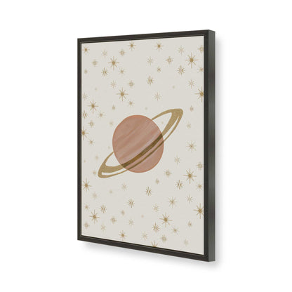 [Color:Satin Black], Picture of art in a Satin Black frame of the corner