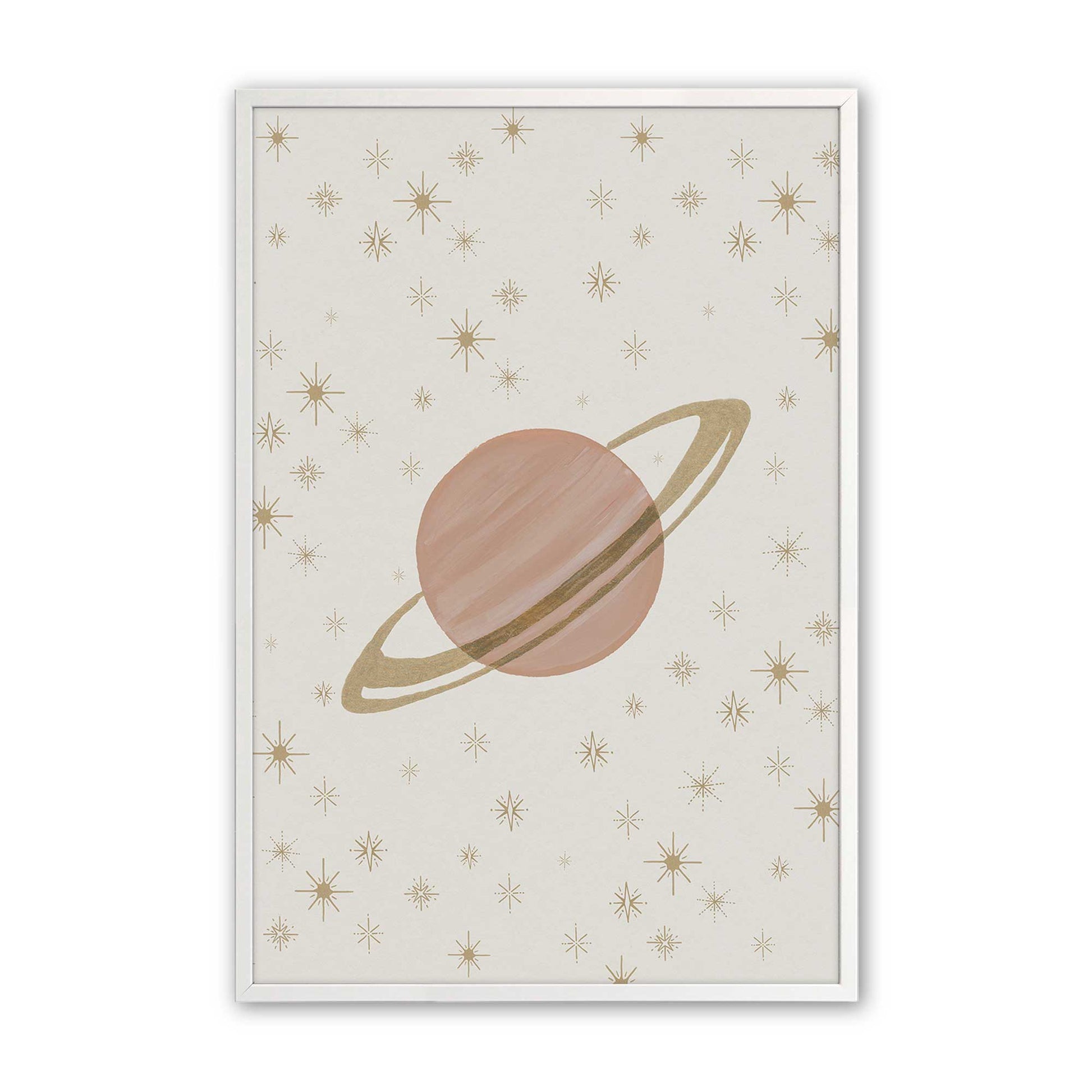 [Color:Opaque White], Picture of art in a Opaque White frame