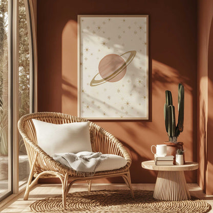 Picture of art in a room