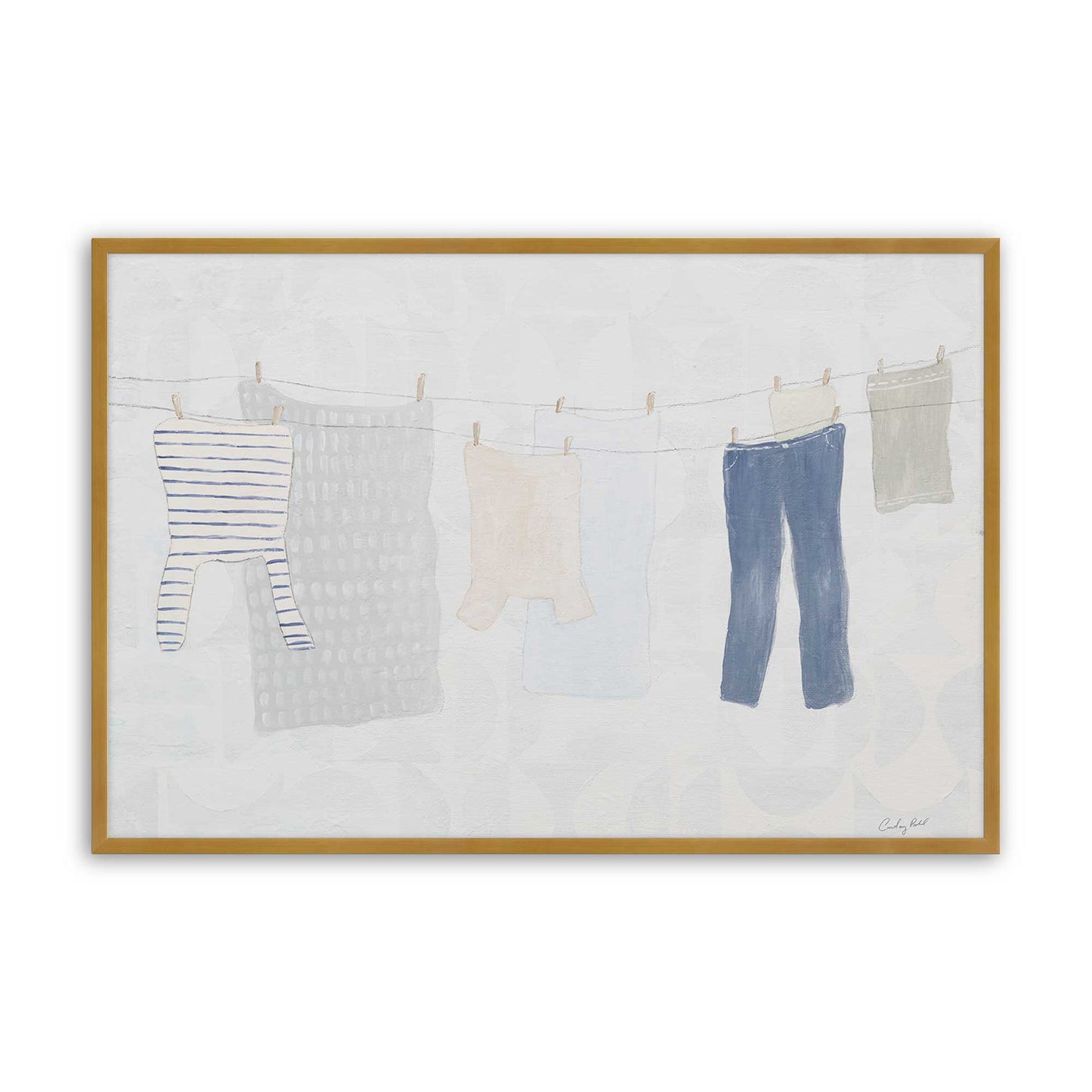 [Color:Polished Gold], Picture of art in a Polished Gold frame