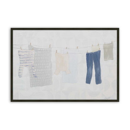 [Color:Satin Black], Picture of art in a Satin Black frame