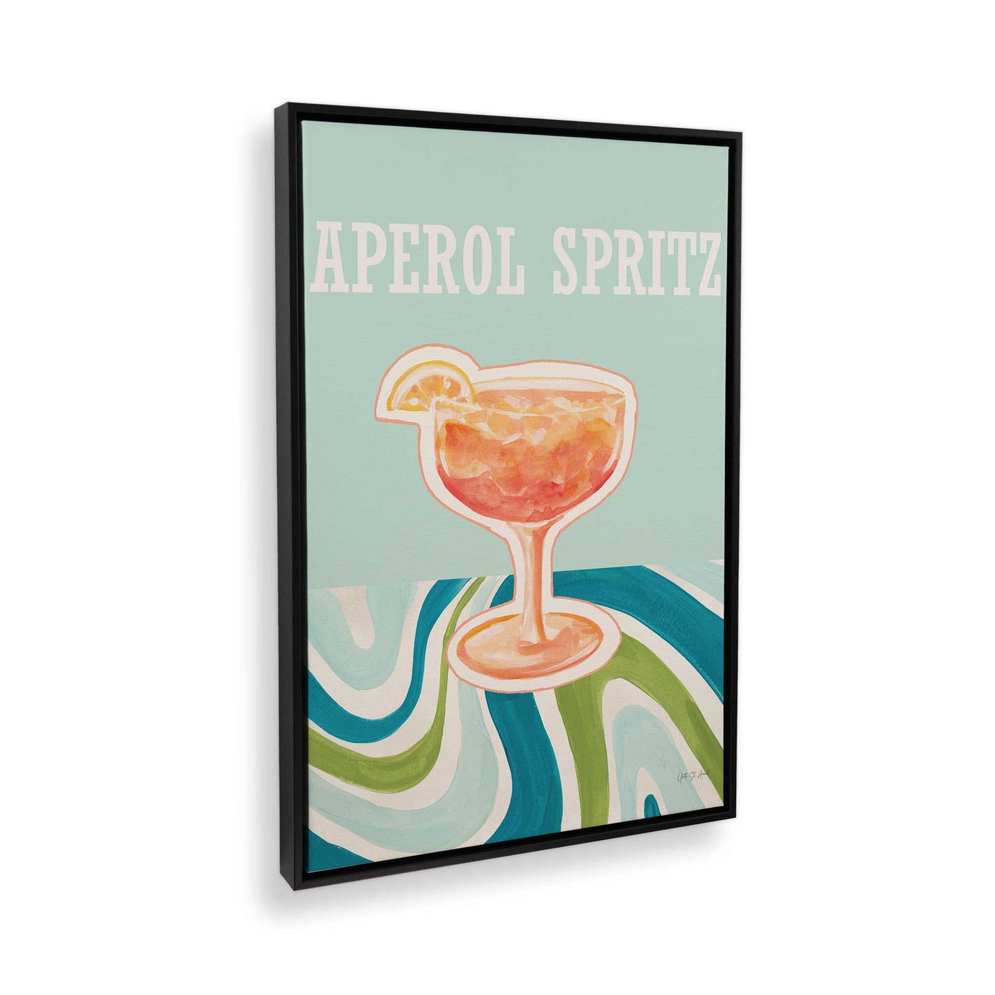 [Color:Satin Black], Picture of the corner of the art