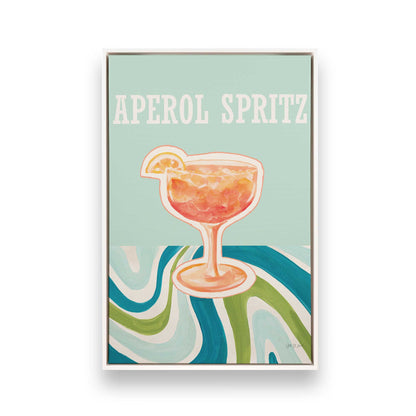 [Color:Opaque White], Picture of art in a White frame